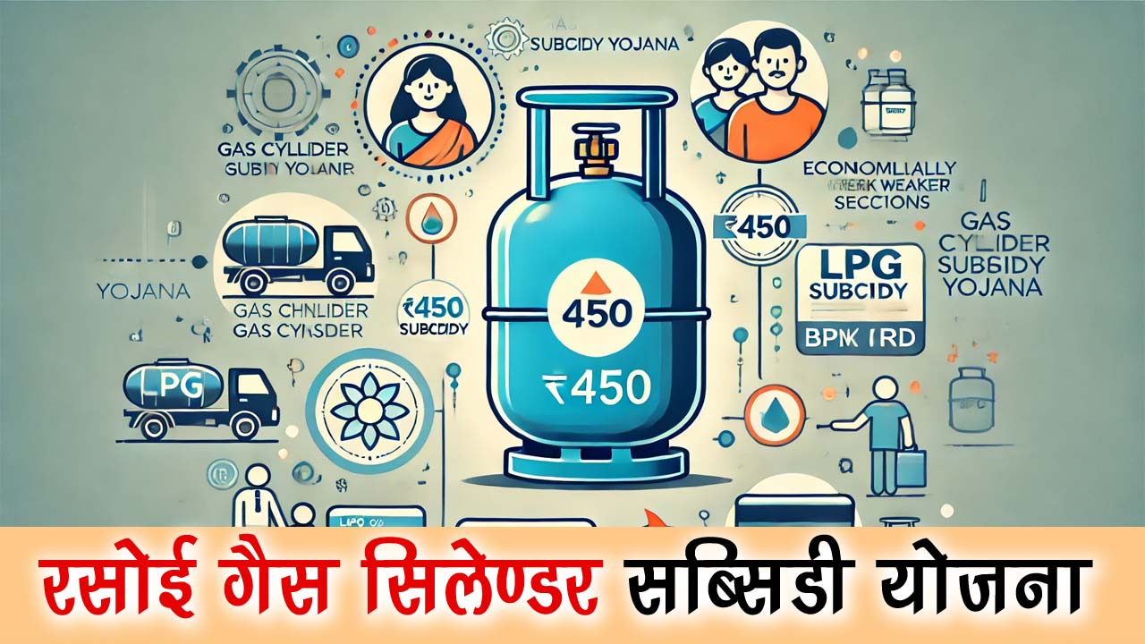 Rasoi Gas Silendar Subsidy Yojana - रसोई गैस सिलेण्डर सब्सिडी योजना Rajasthan alt=